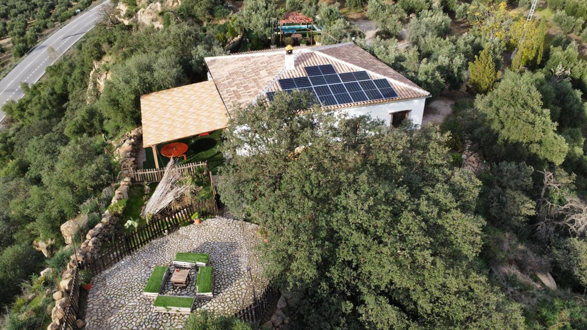 Casa Rural Privada El Mirador De La Sierra Pruna Exterior foto